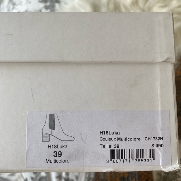 Sandro FW’20 Snakeskin Leather Ankle Boots - Picture 7 of 7